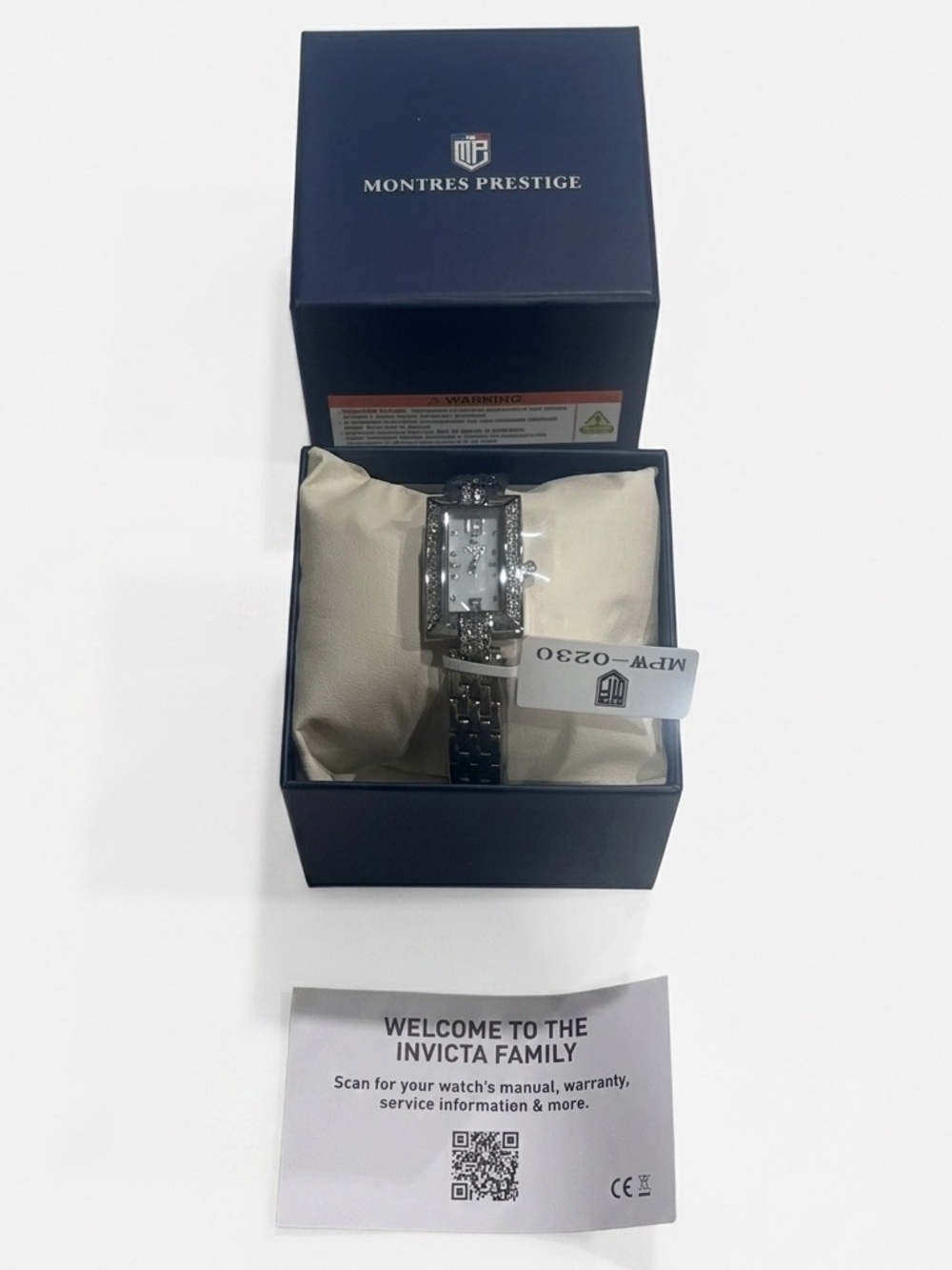 Montres Prestige x Invicta Rectangular Women’s Watch